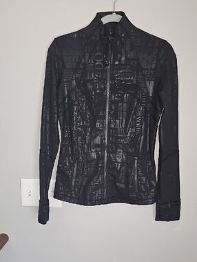 Lululemon MANIFESTO define Jacket, Black Sz 8!! Nwots!! Simply GORGEOUS!!